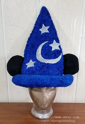 Disney Parks Mickey Mouse The Sorcerers Hat Adult Sz 59 cm / 23 1/4  - Image 1 of 4