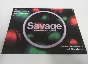 The Dome Nightclub - Savage Christmas - Promotional Postcard - South Yarra, 1995 - Bild 1 von 7
