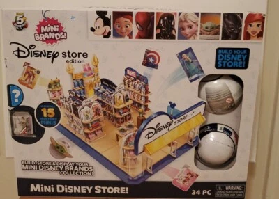 Мини-бренды сюрпризов Zuru 5! Игровой набор Mini Disney Store [включает 2 упаковки] 34 шт. - Изображение 1 из 2