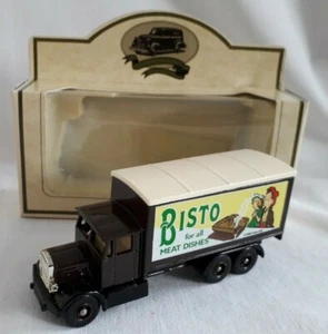 LLEDO PROMOTIONAL SIX WHEEL SCAMMELL TRUCK BISTO DIECAST BOXED - Picture 1 of 3