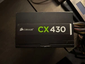 corsair 430watt power supply CX430- has some problem but works see description - Afbeelding 1 van 6