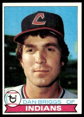 1979 Topps Dan Briggs Cleveland Indians #77 - Image 1 of 2