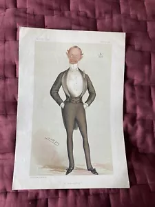 Stampa Vanity Fair SPY: Legislatore 22 marzo 1884 - Foto 1 di 6