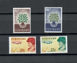 LOTE DE SELLOS DE SURINAM PAÍSES BAJOS SUDAMÉRICA AVIACIÓN Y REFUGIADOS MNH (BC 101) - Imagen 1 de 1