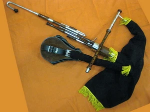 SI - IRISH UILLEANN HALF SET DUDELSACK ( ROSEWOOD ) - Bild 1 von 4