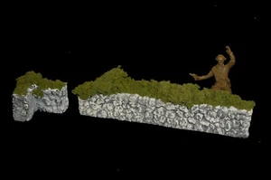 WWII Wände mit Peelings Diorama Build-o-Rama Marx Spielzeugsoldaten Spielset - Bild 1 von 2