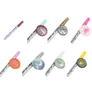 Wax Seal Pen Vintage Waxing Coloring Pens Metallic Marker Pens for Sealing-Stamp - Picture 1 of 16