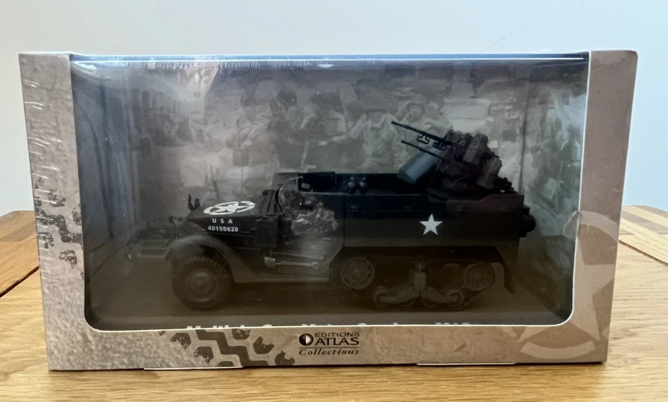 Atlas Editions 6690003 Multiple Gun Motor Carriage M16 Sealed Box UNOPENED NEW - Image 1 of 4