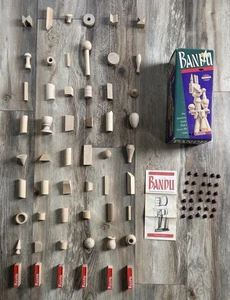 1991 BANDU Stacking Game - Milton Bradley 🌟 100% COMPLETE!! SEE EVERY PIECE!!! - Picture 1 of 14