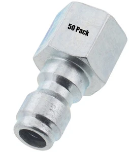 (50) 1/4" FPT Female Plug Quick Connect Coupler for Pressure Washer Nozzle Gun - Picture 1 of 2