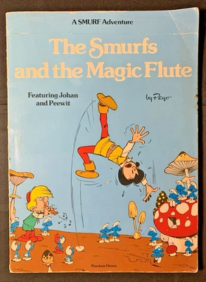 The Smurfs and the Magic Flute - Feat. Johan and Peewit - 1983 1st Amer Ed. PB - Image 1 of 4