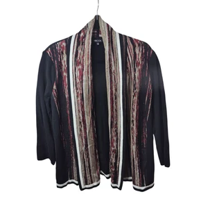 Misook Womens Sweater Size S Knit Cardigan Open Front Casual Office Career - Picture 1 of 6