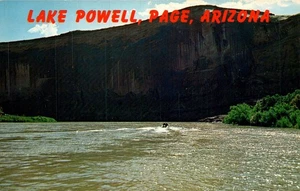 POSTAL LAGO POWELL PÁGINA ARIZONA - Imagen 1 de 2