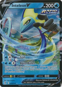 Holo Inteleon V 078/264 ultra raro SWSH08: Fusion Strike - Imagen 1 de 1