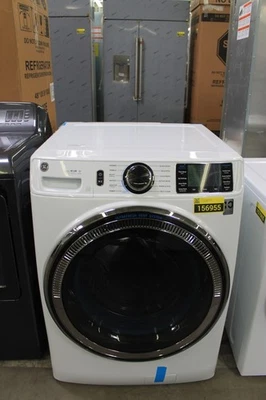 GE GFW655SSVWW 28" Blanco 5 ft³ Lavadora inteligente de carga frontal ft. NOB #156955 Foto 1 de 4