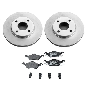 KIT-090221-70 Sure Stop Brake Disc and Pad Kits 2-Wheel Set Front for Ford Focus - Picture 1 of 5
