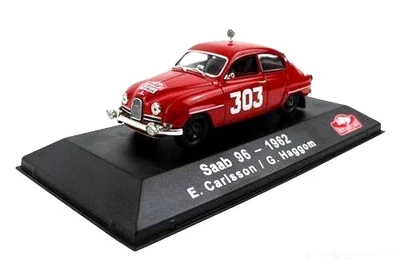 maravilloso coche modelo diecast 1/43 SAAB 96 #303 RALLYE MONTE CARLO 1962 - rojo Foto 1 de 3