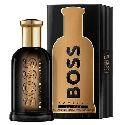 Elixir embotellado Boss de Hugo Boss 3,3 oz. (100 ml) Perfume Hombre Intenso Precintado Foto 1 de 2