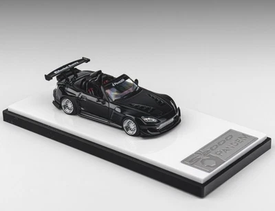 HONDA S2000 - Rocket Bunny Custom  - black metallic - MicroTurbo 1:64 - Immagine 1 di 4