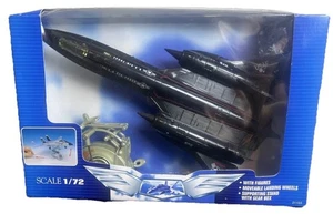 SR-71 Blackbird USAF Diecast Model Plane 1:72 Scale with Stand - Picture 1 of 2