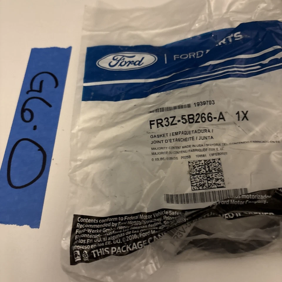 Junta convertidor catalítico de escape original Ford FR3Z5B266A para Mustang 15-22 Foto 1 de 3