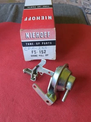NUEVO Niehoff Carb Choke Pull-Off FS-152 CPA255 De colección Nuevo de Lote Antiguo Foto 1 de 4