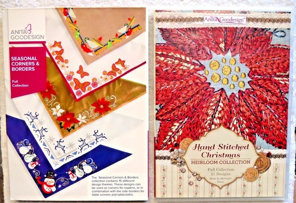 ANITA GOODESIGN - CHRISTMAS & SEASONAL EMBROIDERY -  MACHINE DESIGN CDs - image 1 of 4