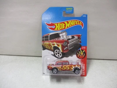 Hot Wheels HW Flames 1955 Chevy Bel Air Gasser A - Image 1 of 2