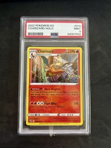 2022 Pokemon Charizard - Pokemon Go - 010/078 - PSA 9 MINT - Picture 1 of 2