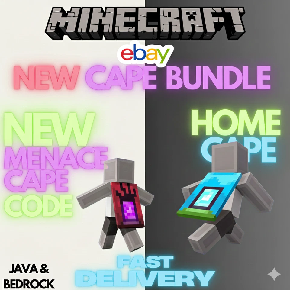 Minecraft - Menace Cape & Home Cape | Java & Bedrock Edition