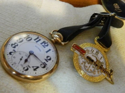 1923 Illinois Bunn Special 21J Rayed Pattern Model 9 in a Ball minty case - Image 1 of 4