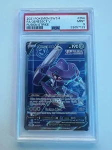 Genesect V (Full Art) 254/264 Swsh08: Fusion Strike Holo PSA 9 - Bild 1 von 1