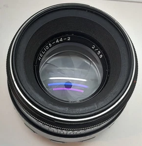Helios 44-2 M42 Screw Mount 2/58 Biotar Design funktionelles Metallobjektiv - Bild 1 von 10