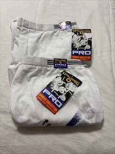 2 Pair Spalding Pro Sports Collection Tennis Golf Shorts Mens White Size - Picture 1 of 6