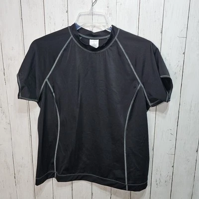 Camisa negra de compresión Lands End para mujer talla grande 14-16 nueva sin etiquetas Foto 1 de 4