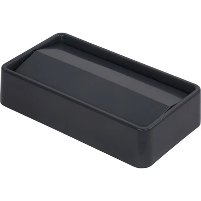 Carlisle 34202423 TrimLine Gray Swing Top Waste Container Lid - Image 1 of 2