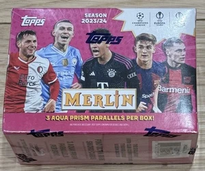 2023/24 TOPPS MERLIN UEFA SOCCER CHAMPION LEAGUE BLASTER BOX YAMAL RC - Picture 1 of 5