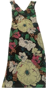 AFRM LOS ANGELES Ariana Sleeveless Dress Floral Mesh Overlay Stretch XS/TP - Picture 1 of 4