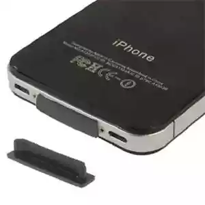 2 X Zatyczki Pył do złącza Stacja dokująca IPHONE IPAD Ipod- - Zdjęcie 1 z 1