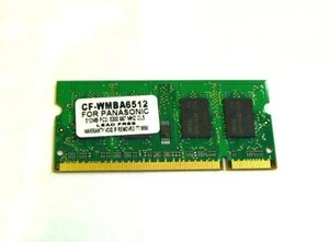 512MB RAM PANASONIC OEM CF-WMBA6512 PC2-5300 DDR2 TOUGHBOOK CF-52 CF-74 CF-30 - Photo 1/1