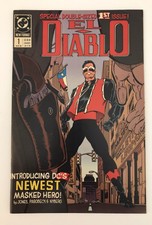 EL DIABLO # 1 1989 DC Comics Double Sized 1st Issue GREAT SHAPE!! 1st Print
