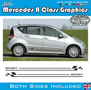 Mercedes A CLass Sport Stripes Decals Stickers Graphics AMG A45 010 - Picture 1 of 5