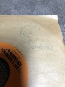 Ella Jenkins 45 - It's a Holiday - Ellbern - Autographed - Private Label RARE! - Picture 1 of 4