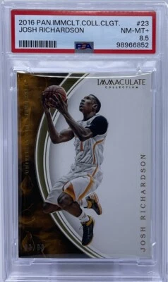 Josh Richardson PSA 8.5 - 2016 Immaculate Collection /99 - Tennessee Vols, Heat - Image 1 of 4