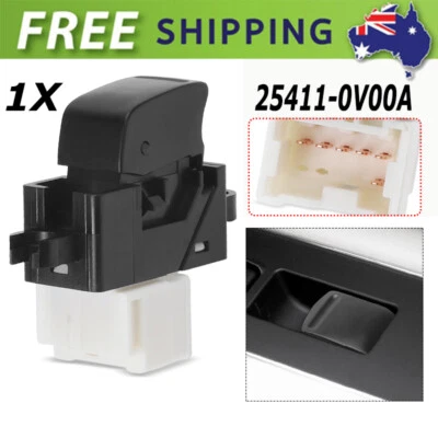 Replacement Power Window Passenger Side Switch For Nissan Navara D22 2003-2016 - image 1 of 4