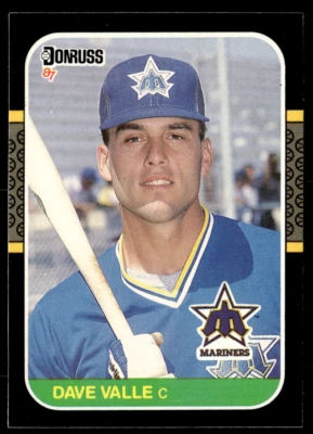 1987 Donruss - Dave Valle #610 (RC) - Image 1 of 2