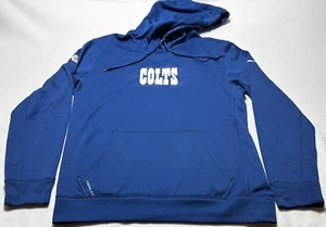 Indianapolis Colts Fútbol Nike Sudadera con Capucha Ajuste Térmico Sudadera Azul NFL Hombres M - Imagen 1 de 10