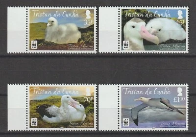 TRISTAN DA CUNHA 2013 WWF SG 1063/1066 + MS 1067 MNH - Изображение 1 из 2