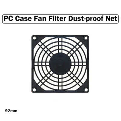 Staubdicht 92mm Case Fan Staubfilter Schutz Grill Protector Abdeckung PC DE - Bild 1 von 4