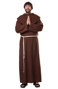 Brand New Renaissance Friar Monk Adult Costume - Picture 1 of 2
